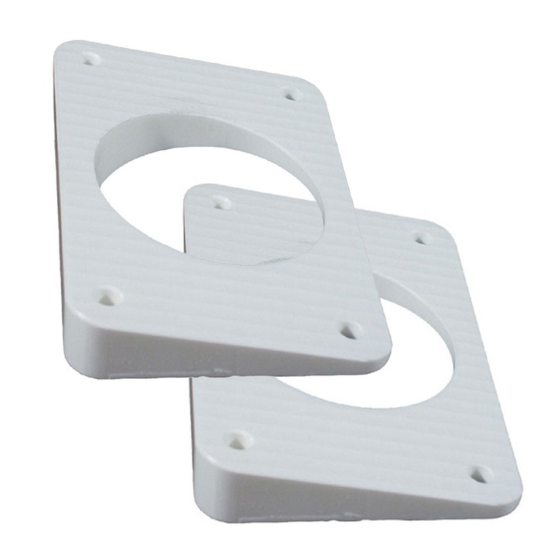TACO Wedge Plates f/Grand Slam Outriggers – White [WP-150WHA-1]