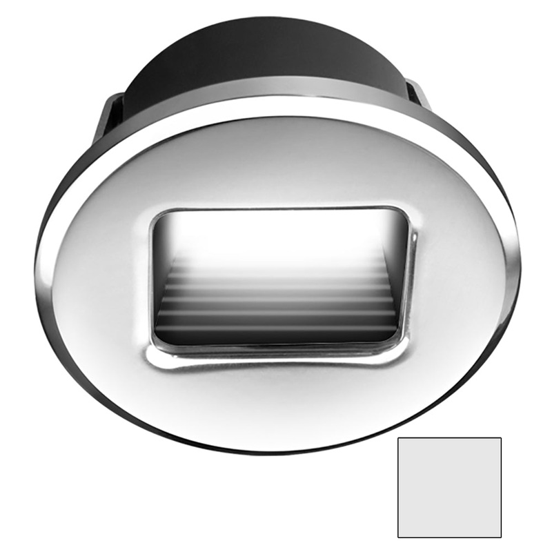 i2Systems Ember E1150Z Snap-In – Polished Chrome – Round – Cool White Light [E1150Z-11AAH]