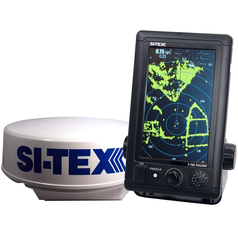 SI-TEX T-760 Compact Color Radar w/4kW 18 Dome – 7 Touchscreen [T-760]