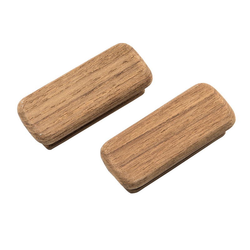 Whitecap Teak Rectangular Drawer Knob – 2-3/4L – 2 Pack [60131-A]