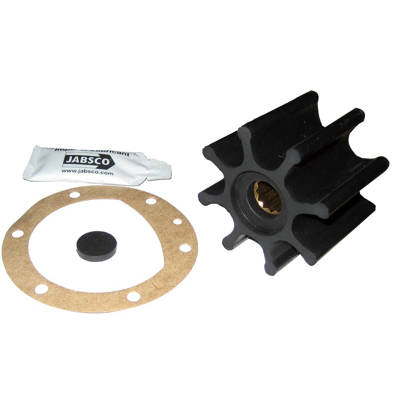 Jabsco Impeller Kit – 8 Blade – Neoprene – 2-9/16 Diameter x 2 W, 5/8 Shaft Diameter [920-0001-P]
