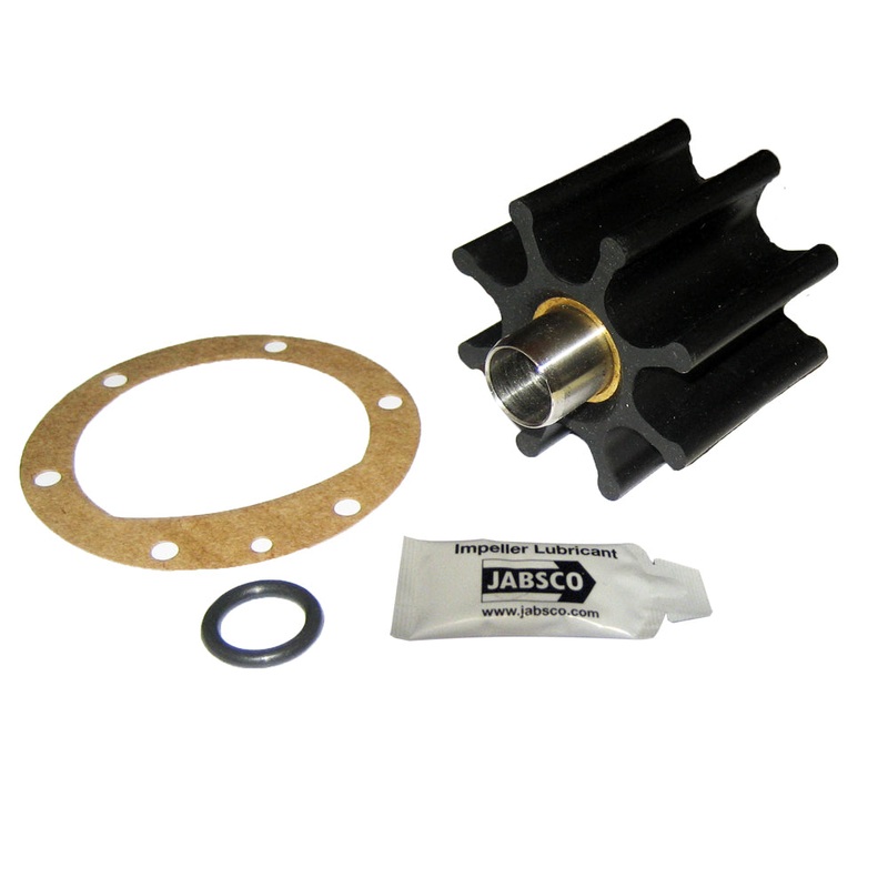 Jabsco Impeller Kit – 8 Blade – Nitrile – 2-9/16 Diameter – Ding Drive [6056-0003-P]
