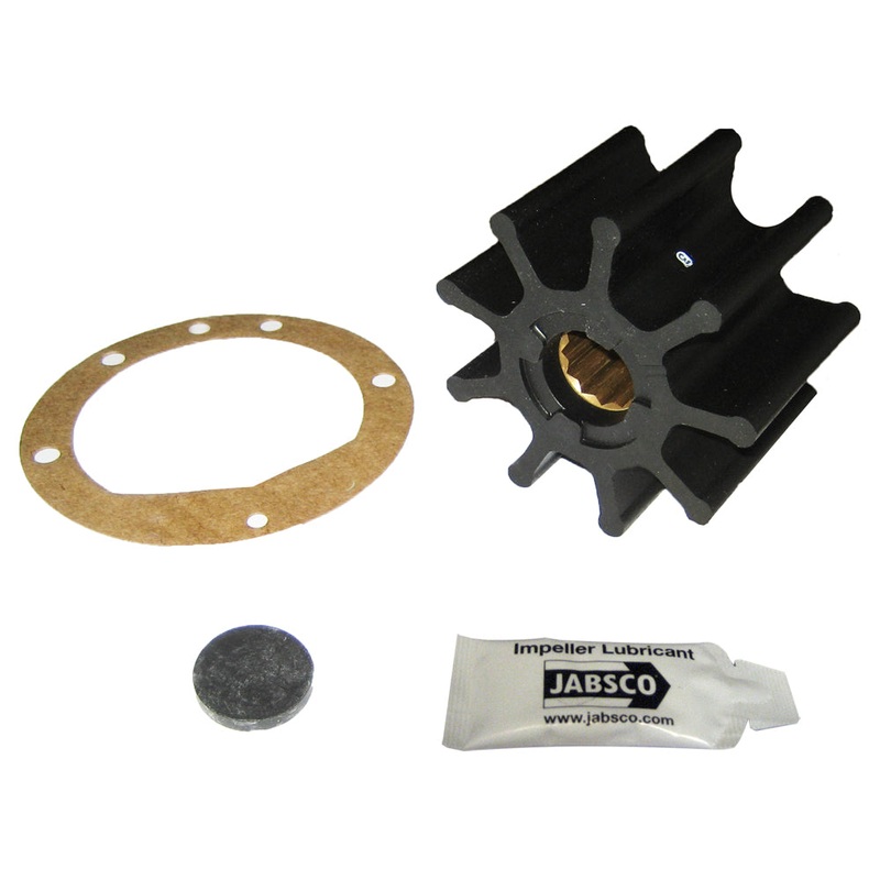 Jabsco Impeller Kit – 9 Blade – Nitrile – 3-3/4 Diameter x 2-1/2 W, 1 Shaft Diameter [836-0003-P]