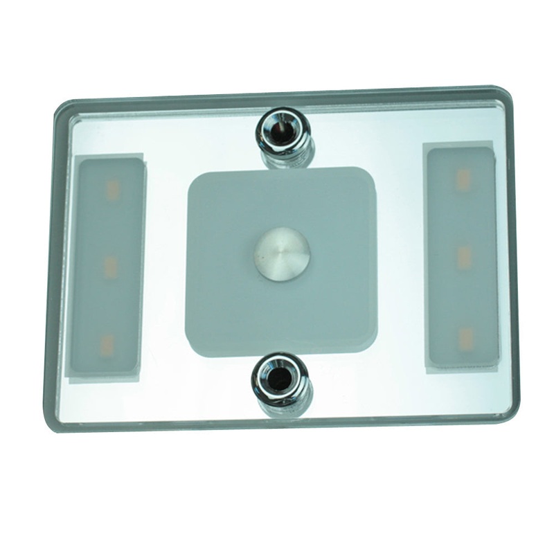 Lunasea LED Ceiling/Wall Light Fixture – Touch Dimming – Warm White – 3W [LLB-33BW-81-OT]