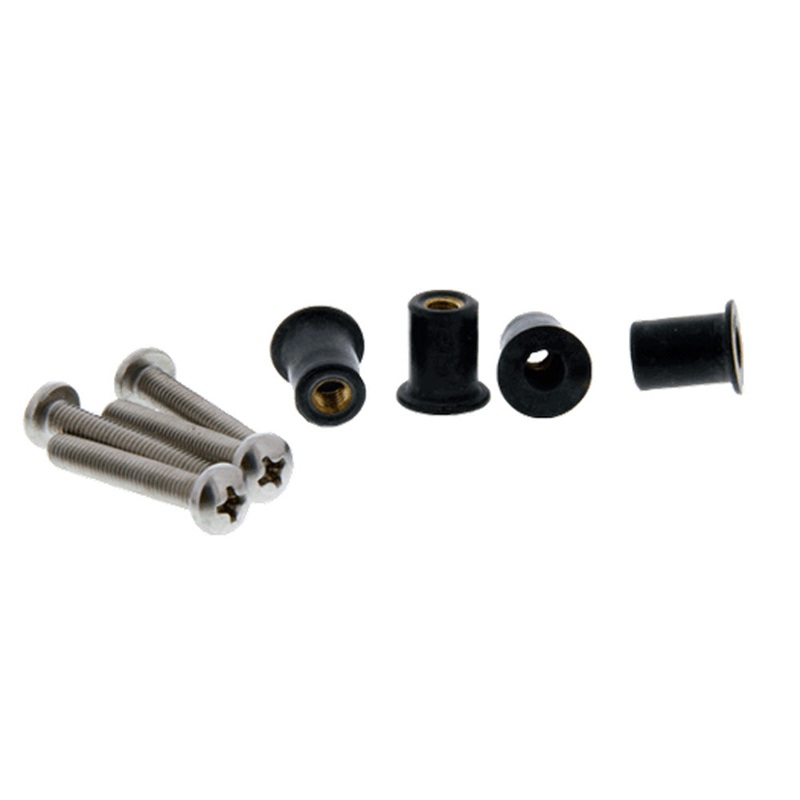 Scotty 133-4 Well Nut Mounting Kit – 4 Pack [133-4]