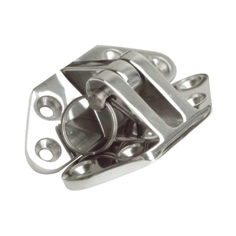 Whitecap Angled Base Hatch Hinge – 316 Stainless Steel – 3 x 2-1/2 [6211C]