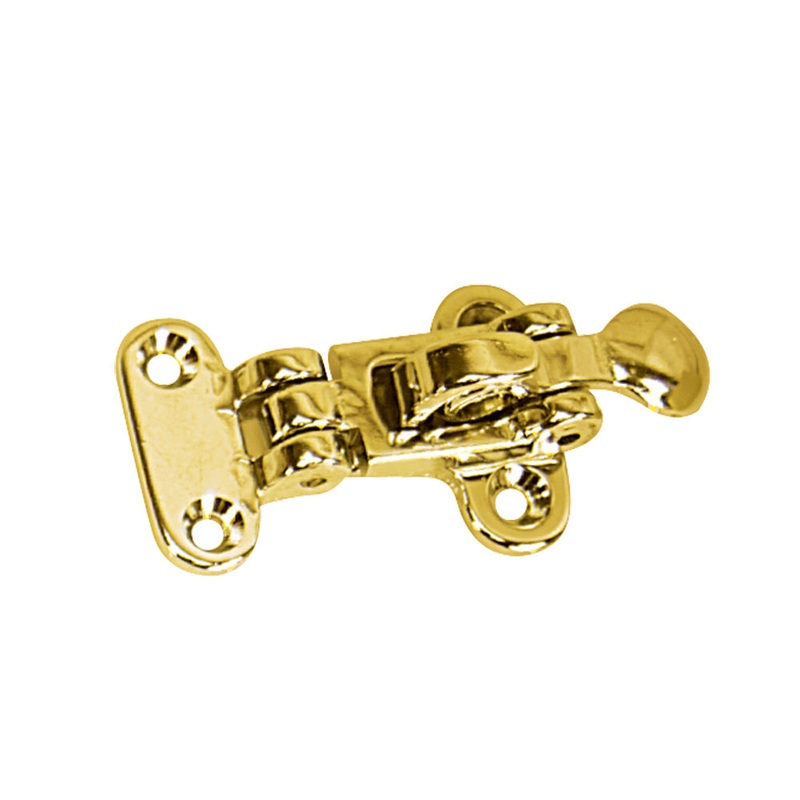 Whitecap Anti-Rattle Hold Down – Polished Brass [S-0054BC]