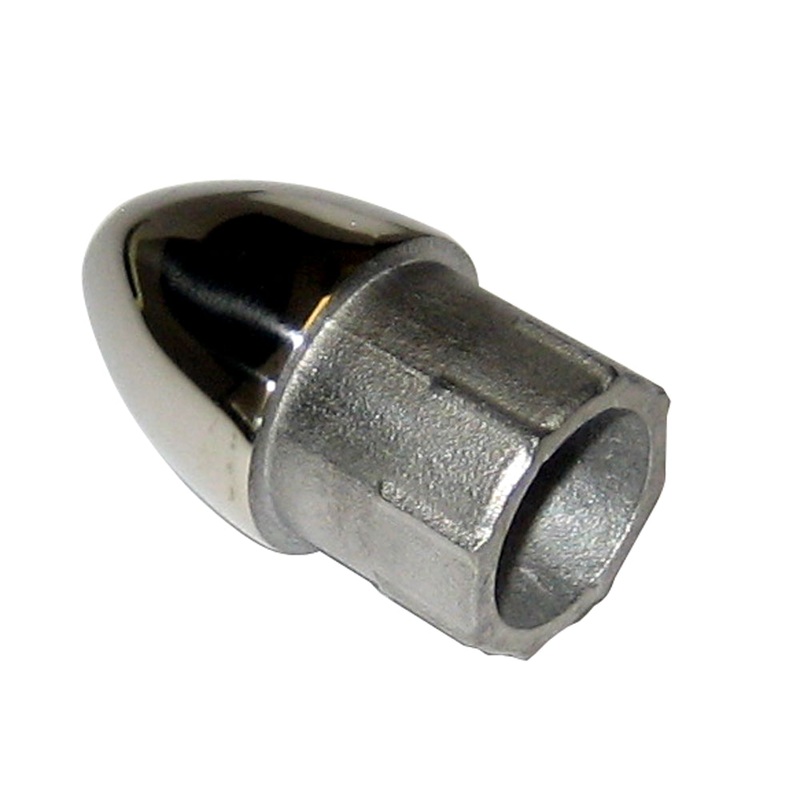 Whitecap Bullet End – 316 Stainless Steel – 7/8 Tube O.D. [6229C]