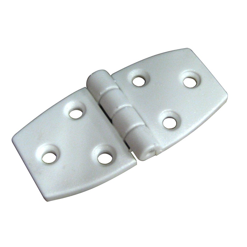 Whitecap Door Hinge – White Nylon – 1-1/2 x 3 [S-3031]