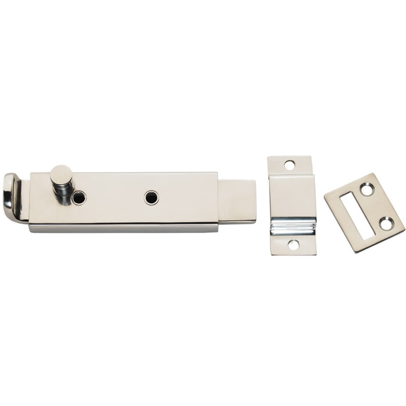 Whitecap Spring Loaded Slide Bolt/Latch – 316 Stainless Steel – 5-5/16 [S-0588C]