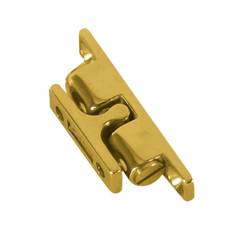 Whitecap Stud Catch – Brass – 1-15/16 x 3/8 [S-5032]