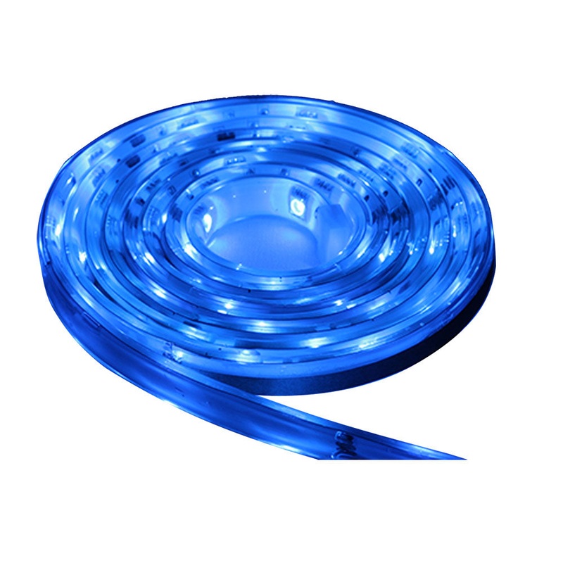 Lunasea Waterproof IP68 LED Strip Lights – Blue – 5M [LLB-453B-01-05]