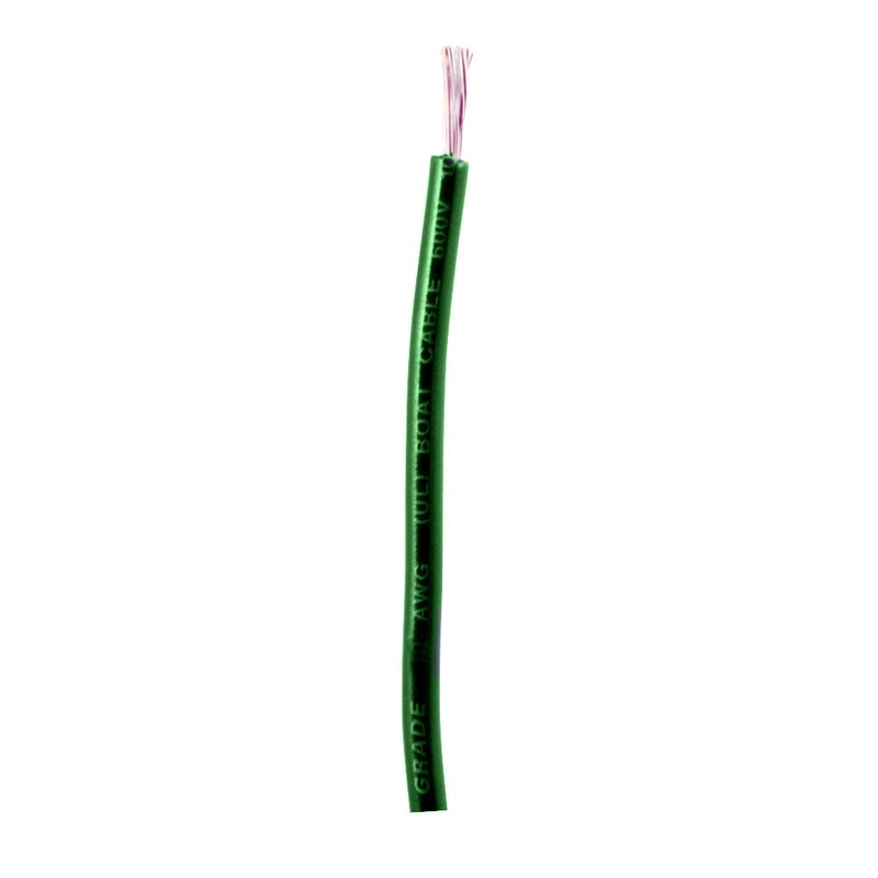 Ancor Green 6 AWG Battery Cable – Sold By The Foot [1123-FT]