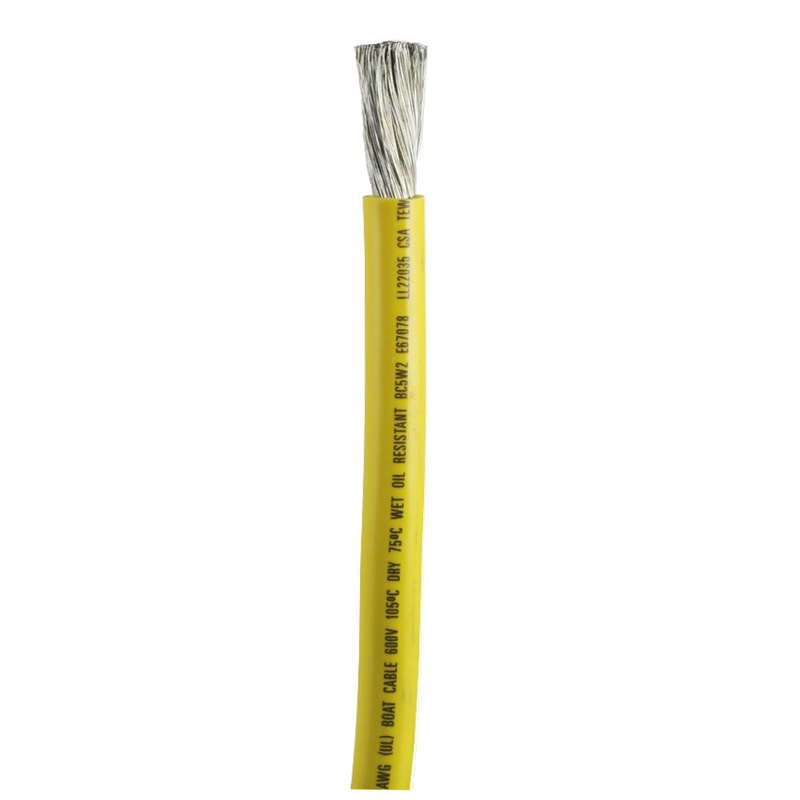 Ancor Yellow 2/0 AWG Battery Cable – Sold By The Foot [1179-FT]