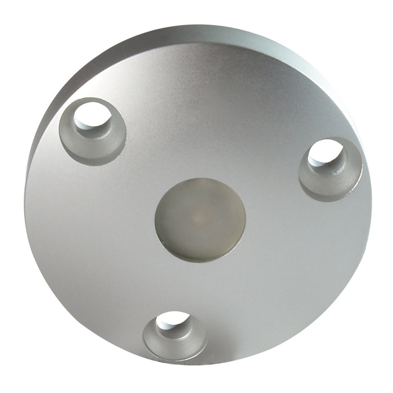 Lumitec High Intensity Anywhere Light – Brushed Housing – Blue Non-Dimming [101034]