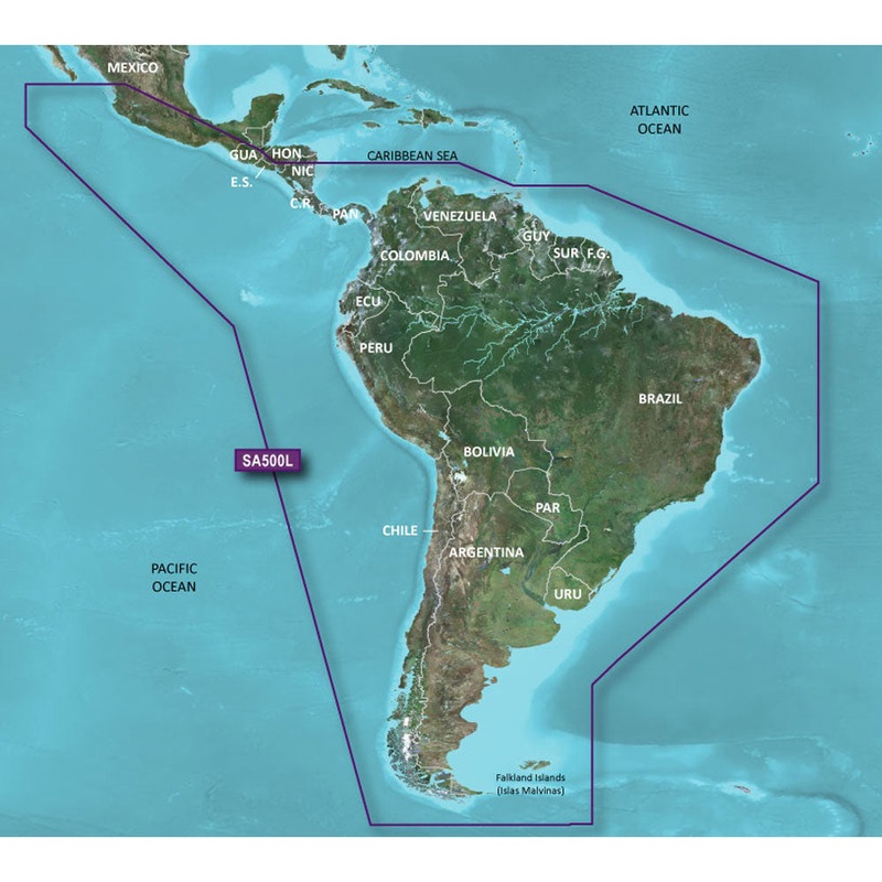 Garmin BlueChart g3 HD – HXSA600X – South America – microSD/SD [010-C1067-20]