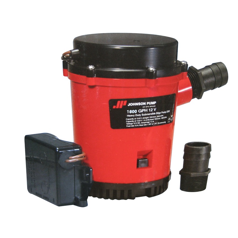 Johnson Pump 1600GPH Ultima Combo Bilge Pump – 12V [01674-001]