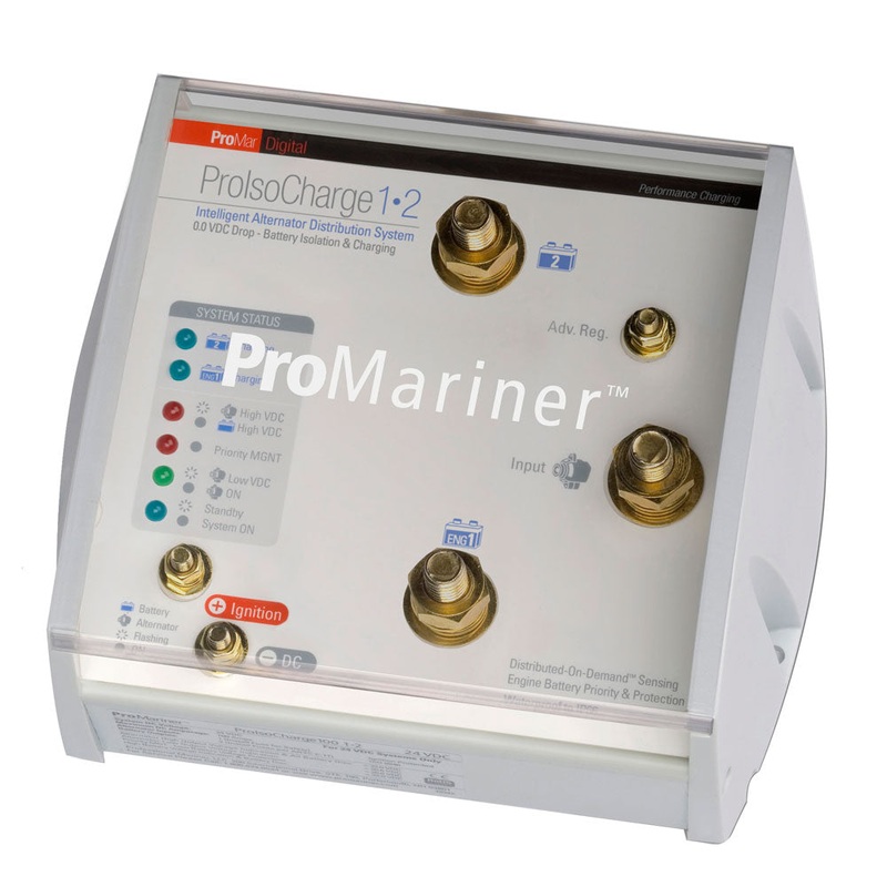 ProMariner ProIsoCharge Battery Isolator 250Amp 1-Alt 2-Bat – 12V [23123]