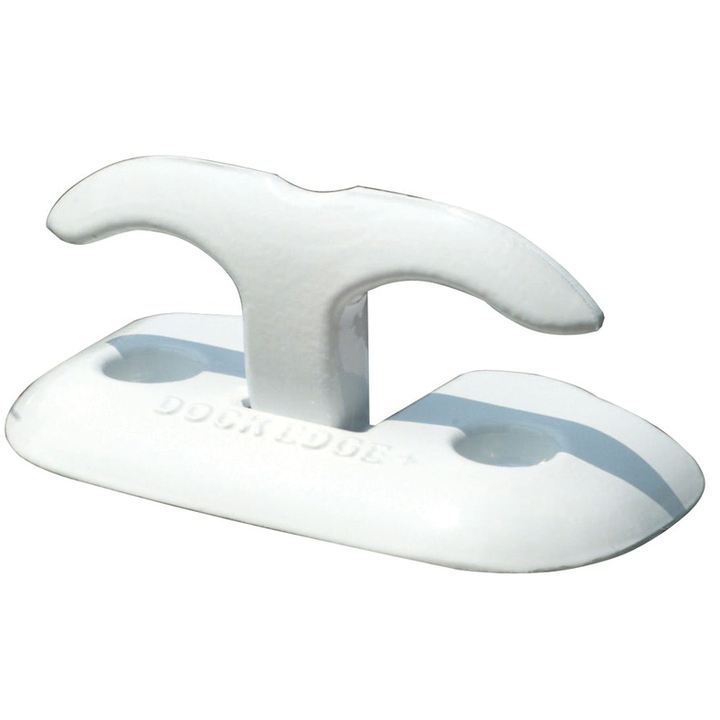 Dock Edge Flip Up Dock Cleat 6 White [2606W-F]