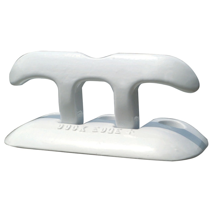 Dock Edge Flip Up Dock Cleat 8 – White [2608W-F]