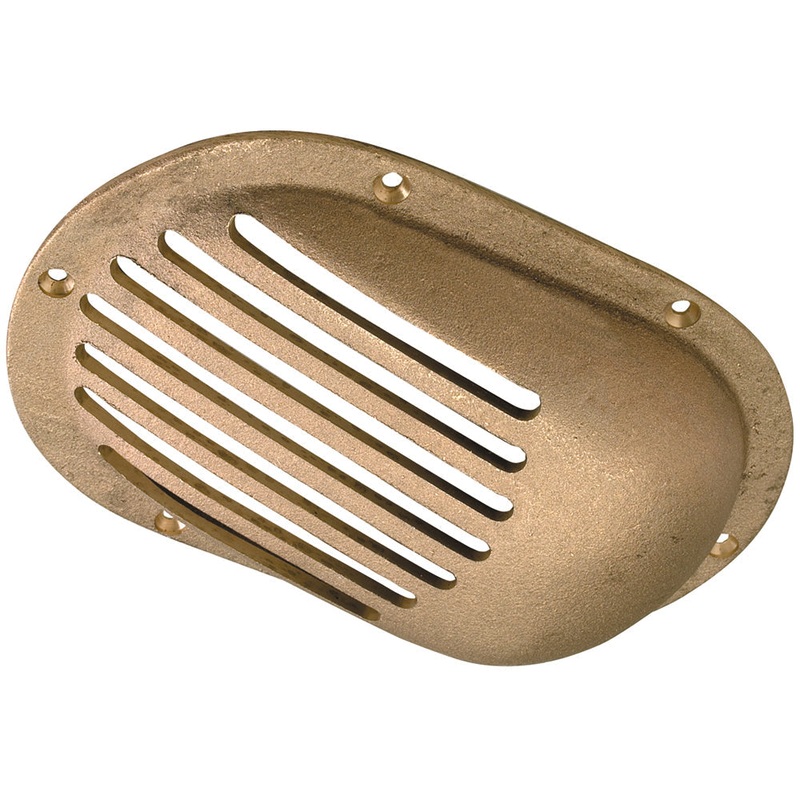 Perko 8 x 5-1/8 Scoop Strainer Bronze MADE IN THE USA [0066DP4PLB]