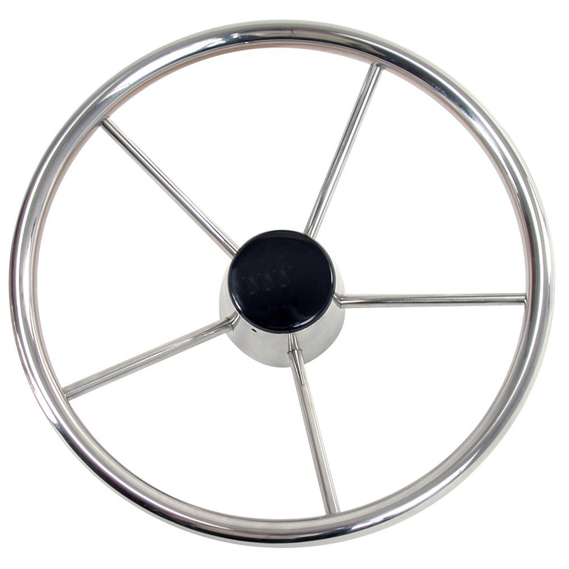 Whitecap Destroyer Steering Wheel – 13-1/2 Diameter [S-9001B]
