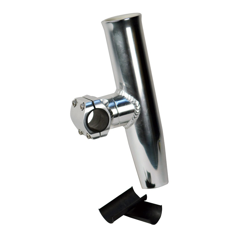 C.E. Smith Adjustable Mid Mount Rod Holder Aluminum 1-1/4 or 1-5/16 w/Sleeve  Hex Key [53771]