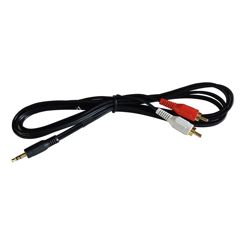 Fusion MS-CBRCA3.5 Input Cable – 1 Male (3.5 mm) to 2 Male RCA [010-12753-20]