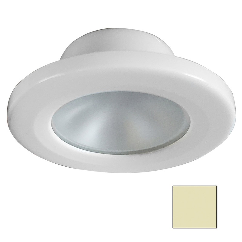 i2Systems Apeiron A3101Z 2.5W Screw Mount Light – Warm White – White Finish [A3101Z-31CAB]