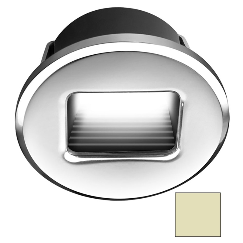i2Systems Ember E1150Z Snap-In – Polished Chrome – Round – Warm White Light [E1150Z-11CAB]