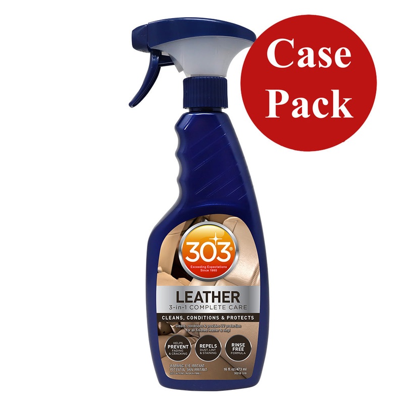 303 Automotive Leather 3-In-1 Complete Care – 16oz *Case of 6* [30218CASE]