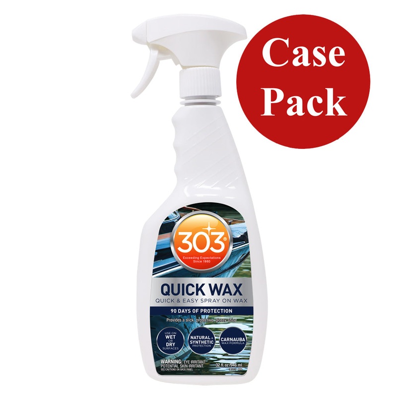303 Marine Quick Wax – 32oz *Case of 6* [30213CASE]