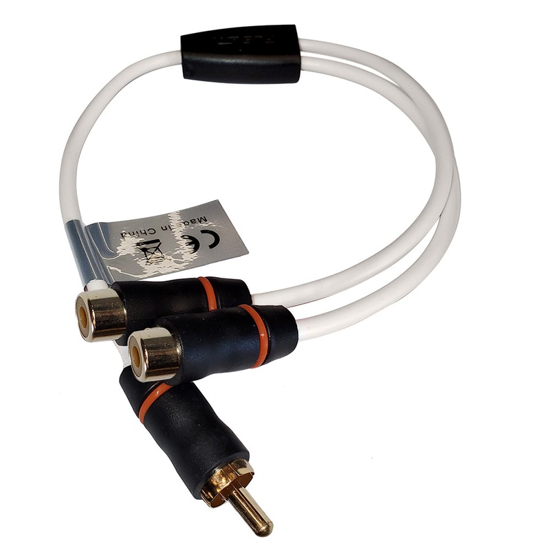 Fusion RCA Cable Splitter – 1 Male to 2 Female – 1 [010-12896-00]