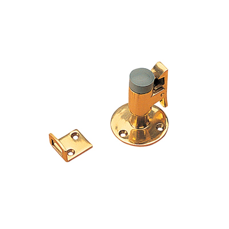 Sea-Dog Door Stop  Catch – Brass – 2 [222712-1]