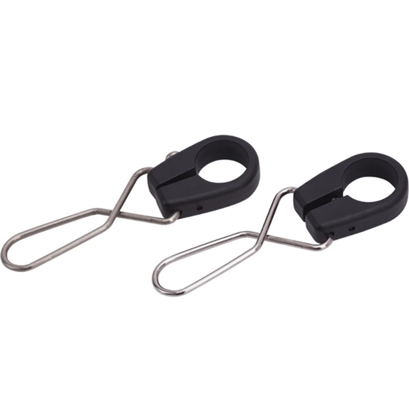 Sea-Dog Nylon Flagpole Pennant Mounts  Stainless Clips – Pair [328197-1]