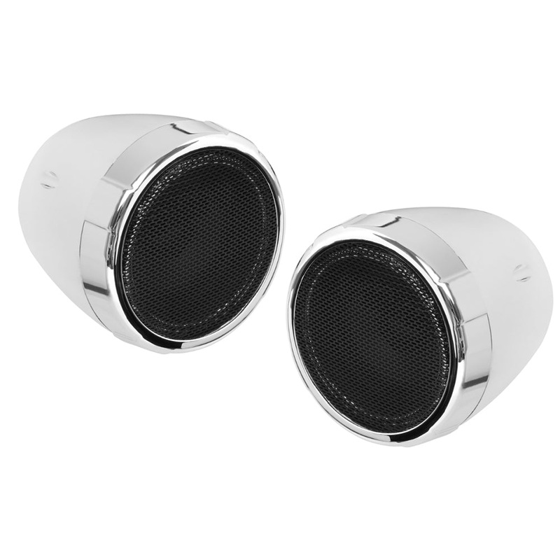 Boss Audio 3 MCBK425BA Motorcycle Speaker System – Chrome – 600W [MC425BA]