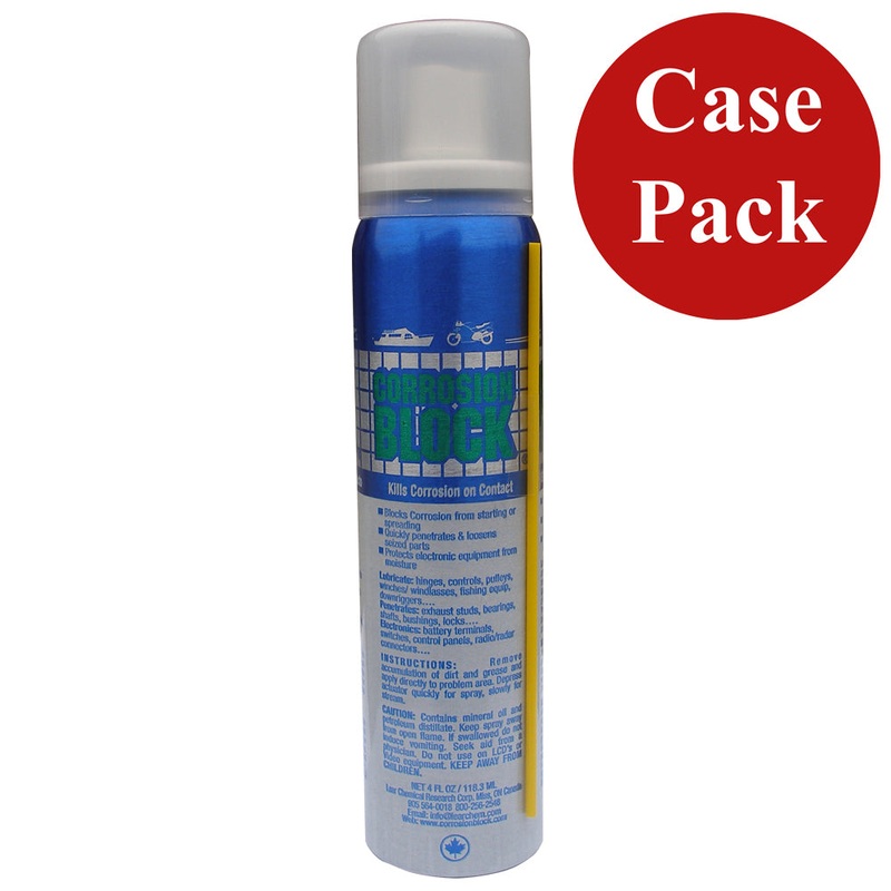 Corrosion Block Liquid Pump Spray – 4oz – Non-Hazmat, Non-Flammable  Non-Toxic *Case of 24* [20002CASE]