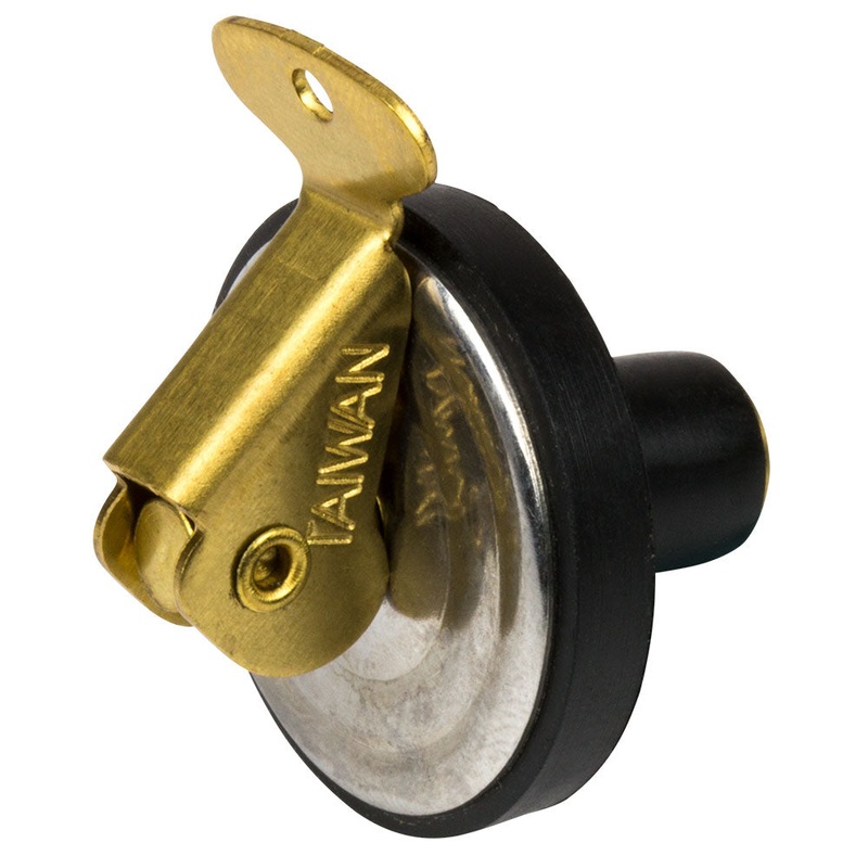Sea-Dog Brass Baitwell Plug – 3/8 [520091-1]