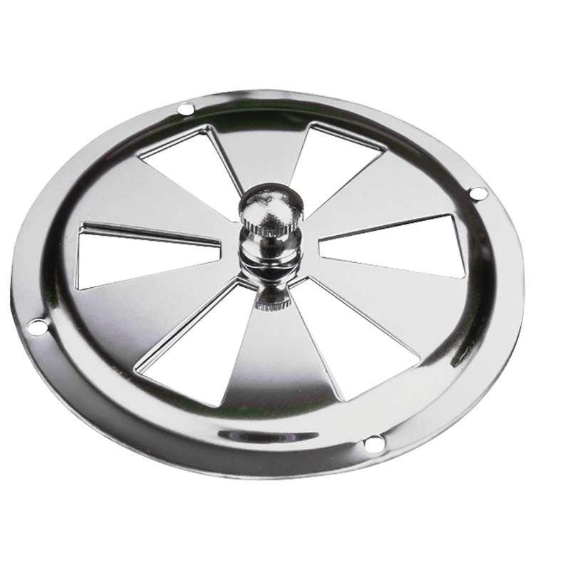 Sea-Dog Stainless Steel Butterfly Vent – Center Knob – 5 [331450-1]