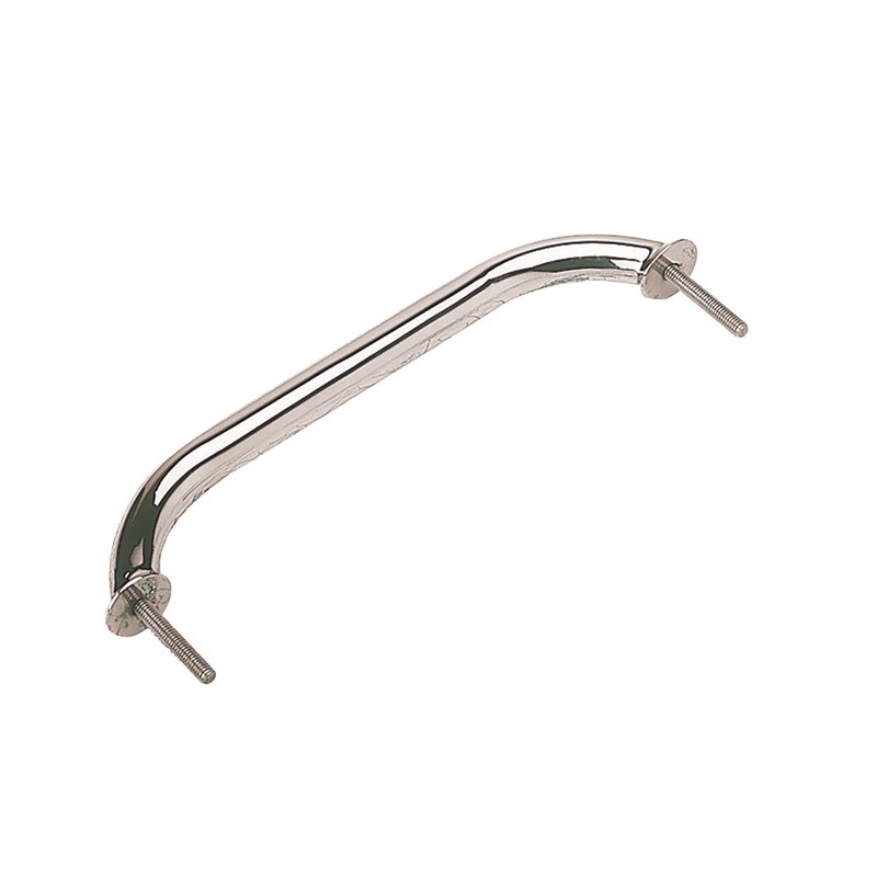 Stainless Steel Stud Mount Flanged Hand Rail w/Mounting Flange – 24 [254224-1]