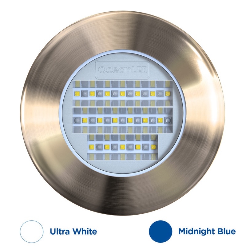 OceanLED Explore E6 XFM Underwater Light – Ultra White/Midnight Blue [E6009BW]
