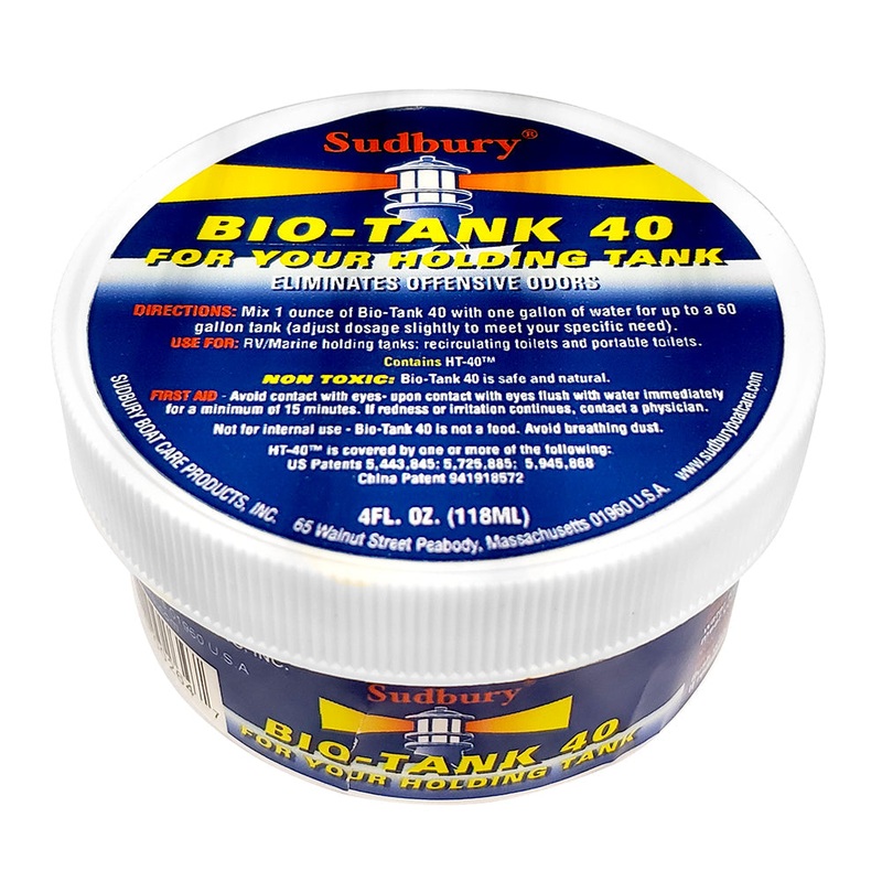 Sudbury Bio-Tank 40 Holding Tank Treatment – 4oz [926]