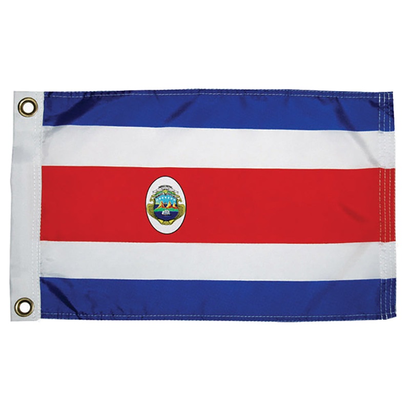 Taylor Made Costa Rican Nylon Flag 12 x 18 [93072]
