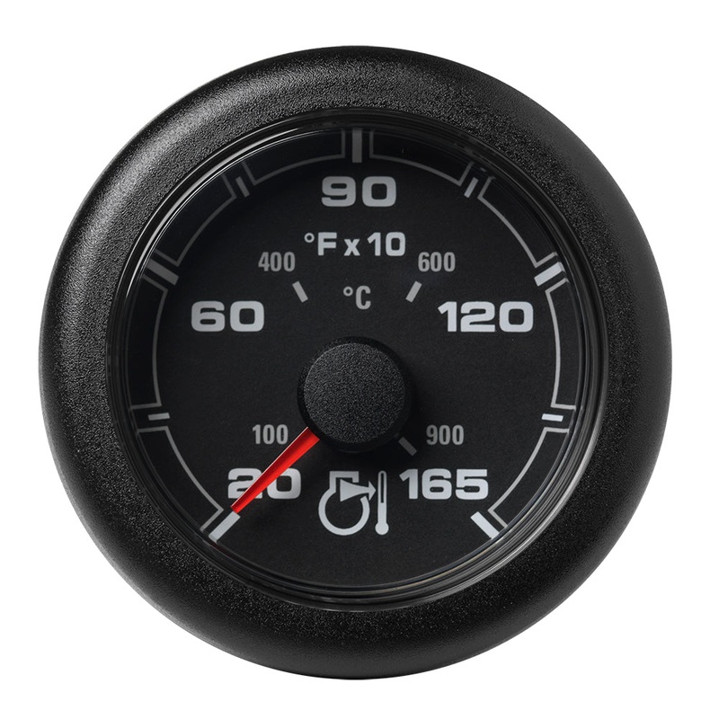 Veratron 52MM (2-1/16) OceanLink Pyrometer Gauge (1650 F/900 C) – Black Dial  Bezel [A2C1349700001]