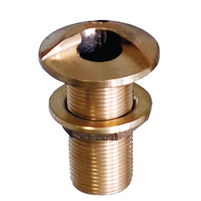 GROCO 1 Bronze High Speed Thru-Hull Fitting w/Nut [HSTH-1000-W]