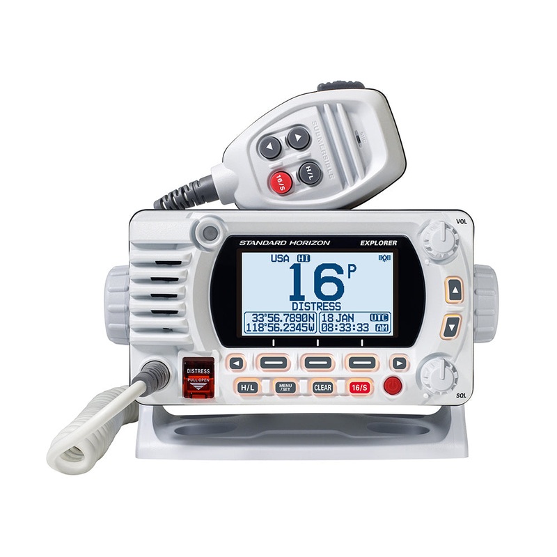 Standard Horizon GX1850 Fixed Mount VHF – NMEA 2000 – White [GX1850W]