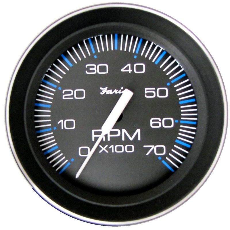 Faria Coral 4 Tachometer (7000 RPM) (All Outboard) [33005]