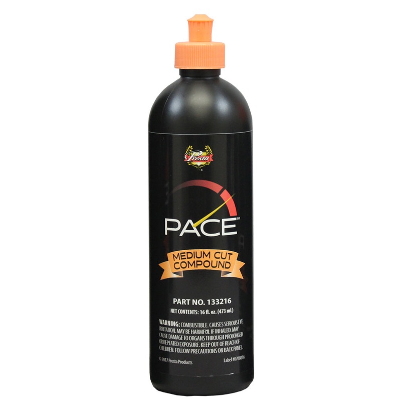 Presta PACE Medium Cut Compound – 16oz – *Case of 6* [133216CASE]
