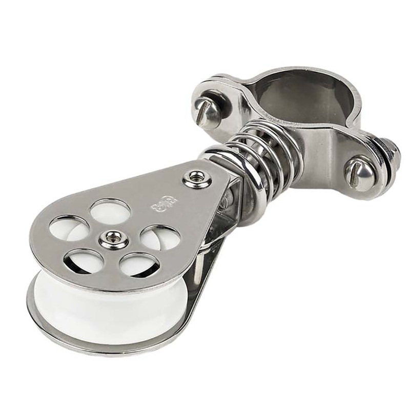 Schaefer Pulpit Furling Lead Spring Loaded Block – 1 Ball Bearing [300-35]