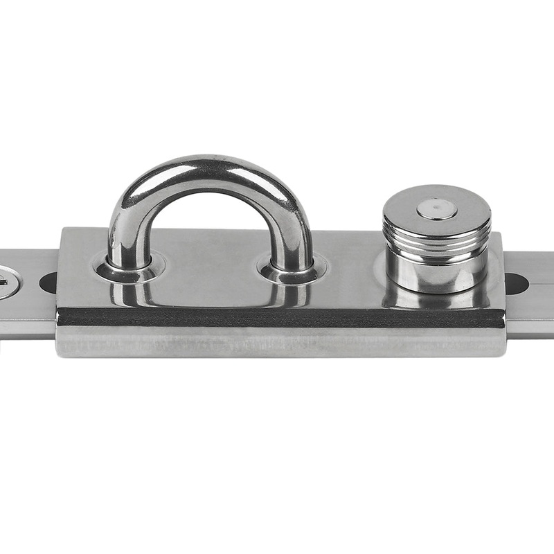 Schaefer Stainless 1-1/4 T-Track Slider – Eye Slide/Lined [72-49]